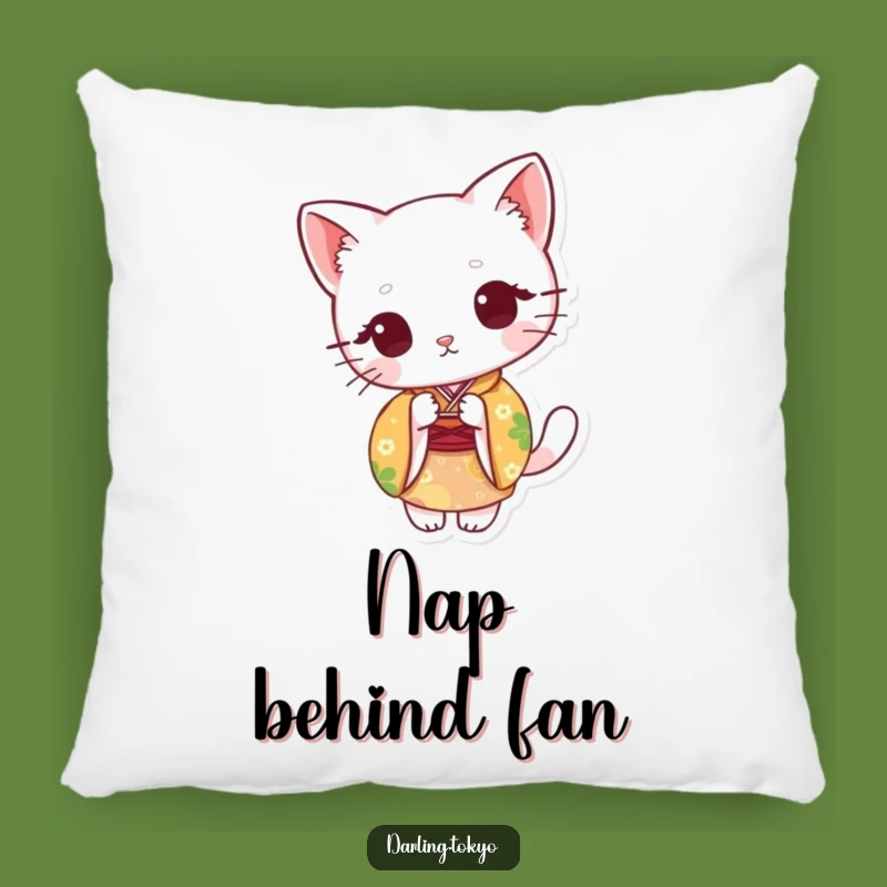 Funny Cat Kimono Pillow: Cozy Peek-a-Boo Cushion, Adorable Funny Gift