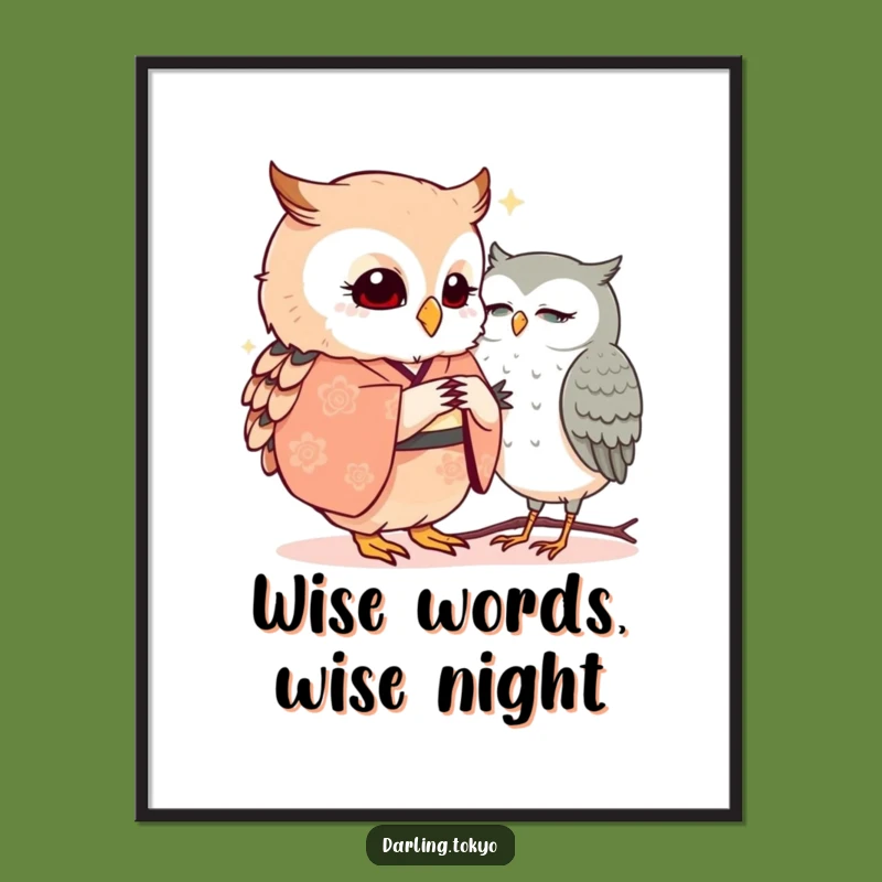 Free Printable Owl Kimono Wall Art: Secret Forest Whispers for Your Decor